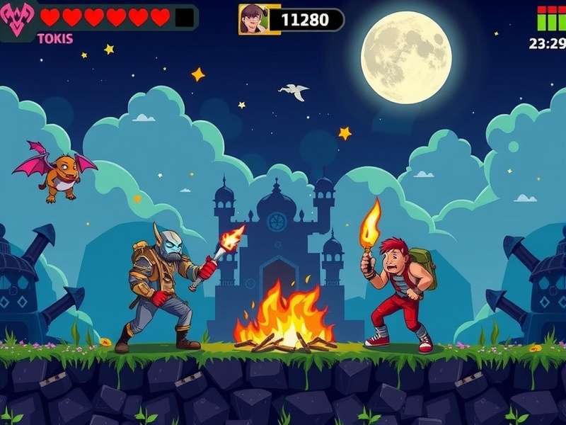 Indian gamers celebrating Pixel Monster Slayer